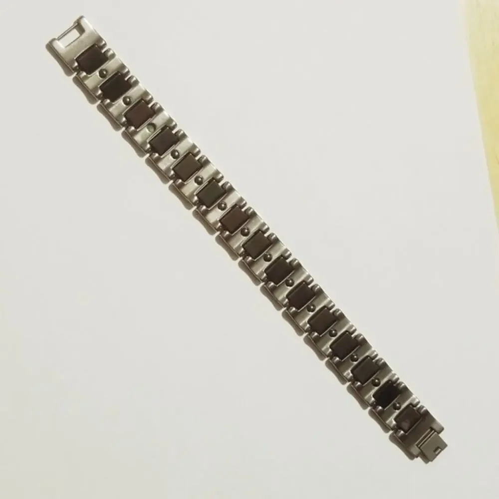New heavy tungsten carbide‎ bracelet size 8…